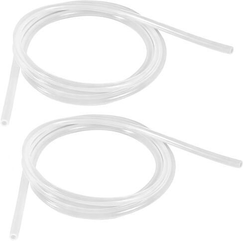 2 pcs A774 High Temp Pure Silicone Tubing, 3/16" ID Manometer Hose for Combustion Analyzers & Digital Manometers - 6FT Length, 3/16" ID x 5/16" OD in Kuwait