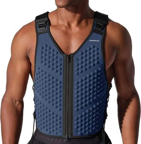 سترة OMORPHO الرجالية G-Vest Icon ذات الوزن الأساسي، 10 رطل in Kuwait