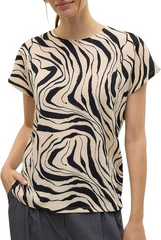 قميص Vmpoet SS JRS Ga Boo للسيدات من VERO MODA in Kuwait