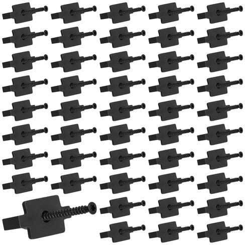 250 Pcs Hidden Deck Fasteners with Screws, Composite Decking Board Clips, Universal Plastic T Clips for Deck Boards, Composite Decking Fasteners in Kuwait