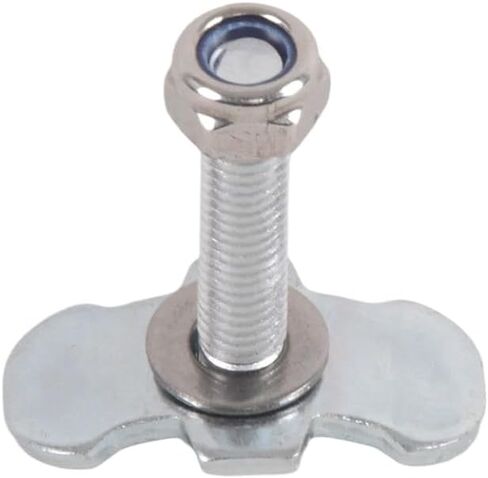 DorkTees 4 حزمة M8 X 40MM L المسار العروات المزدوجة الخيوط السكك الحديدية مسمار الجوز هوك التعادل أسفل حبل عدة مرساة نقطة in Kuwait