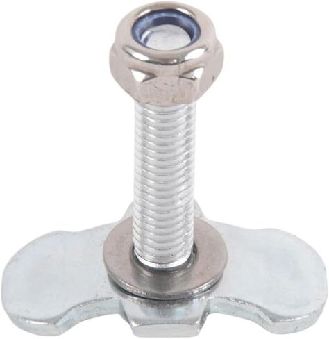 DorkTees 4 حزمة M8 X 40MM L المسار العروات المزدوجة الخيوط السكك الحديدية مسمار الجوز هوك التعادل أسفل حبل عدة مرساة نقطة in Kuwait