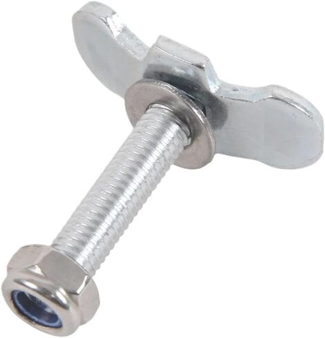 DorkTees 4 حزمة M8 X 40MM L المسار العروات المزدوجة الخيوط السكك الحديدية مسمار الجوز هوك التعادل أسفل حبل عدة مرساة نقطة in Kuwait