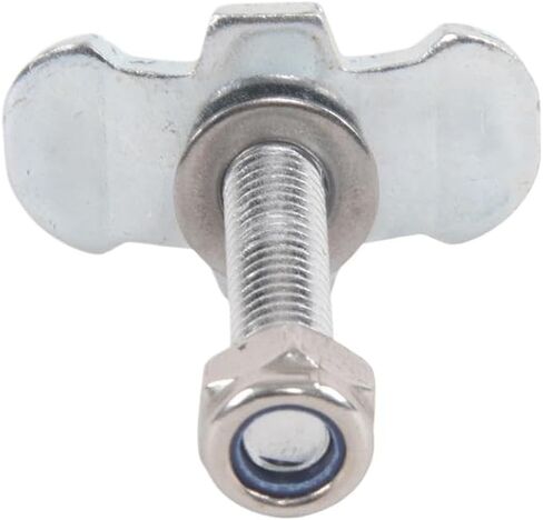 DorkTees 4 حزمة M8 X 40MM L المسار العروات المزدوجة الخيوط السكك الحديدية مسمار الجوز هوك التعادل أسفل حبل عدة مرساة نقطة in Kuwait