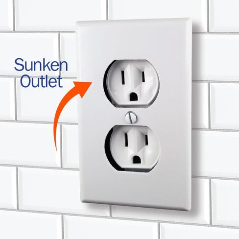 MusselBound® Outlet Spacer - حل سريع وسهل لتسوية المنافذ والمفاتيح على الجدران المبلطة حديثًا in Kuwait