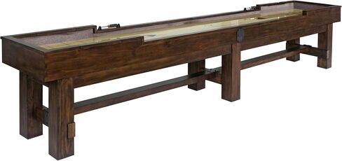 Legacy - Winchester Shuffleboard Table (12FT,Dark Wood Finish) in Saudi Arabia