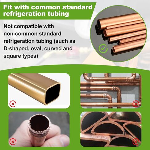 Nitrogen Purge Boot, 1/4" SAE Connector Nitrogen Purge Tool Fits for Multiple ACR Copper Tubing Sizes (3/8" to 1-1/8" OD ACR), Works Hands Free in Kuwait