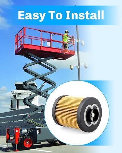 فلتر إرجاع هيدروليكي مناسب لـ Skyjack SJIII3219 SJIII3226 SJIII3220 SJIII3215 SJIII4632، فلتر الزيت الهيدروليكي يستبدل 104254 104-254 in Kuwait