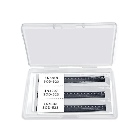 1N4007 1N4148 1N5819 SOD ديود 9 قيم 180 قطعة SOD-123 SOD-323 SOD-523 SMD 1N4007WS 1N4148WS 1N5819WS B5819WS in Kuwait