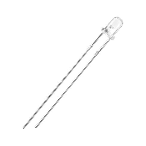 40pcs 3mm 940nm Infrared Emitter Diode DC 1.2V LED IR Emitter Light Emitting Diodes Clear Round Head in Kuwait
