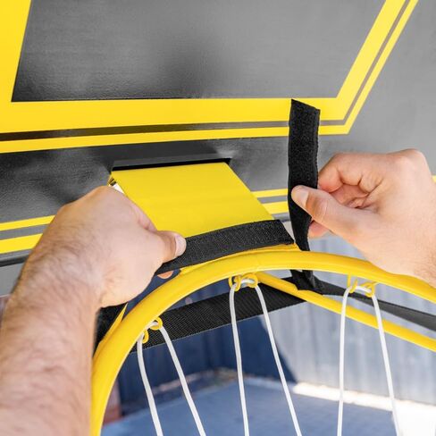FORZA Basketball Solo Return Net | Portable Basketball Rebound Trainer for Individual Shooting Practice – Durable Weather-Resistant Net with Carry Bag & Sandbags – Fits Most Hoops in Kuwait