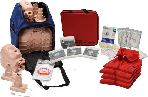 MCR Medical - CPR Training Kit w Prestan Ultralite Manikins w/Feedback, and Practi-Trainer Essentials Trainers in Kuwait