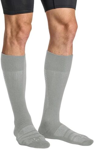 Easy-On Men's Over-the-Calf Compression Socks – Easy-On Soothing Compression, Mesh Ventilation & Copper Znergy Anti-Odor in Saudi Arabia
