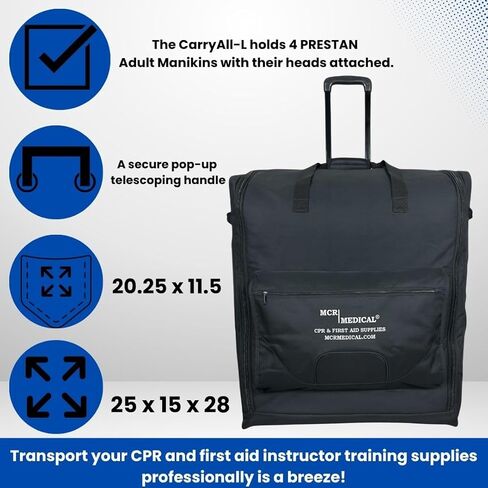 PRESTAN 2 أنثى CPR Manikin و 2 ذكر بالغ CPR Manikin Kit مع تعليقات، Prestan UltraTrainer، وملحقات MCR in Kuwait