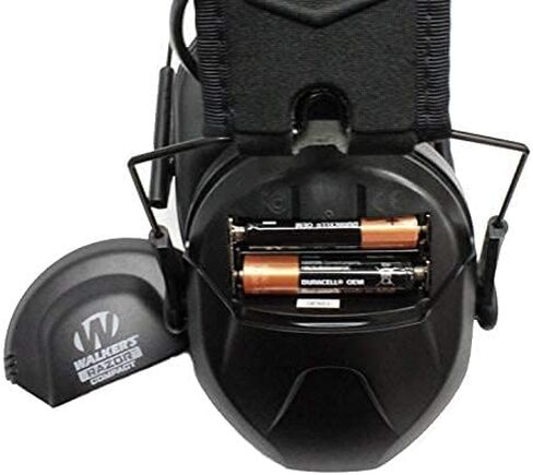 Walker's Razor Slim Electronic Muff (Black/Pink) with Protection Case in Kuwait
