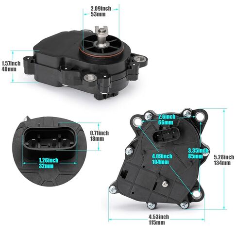 محرك سيرفو 4x4 3 PIN 415129174 لـ Can-Am ATVs وUTVs، للقائد 2011-2020 Maverick 800 1000 Outlander Renegade 500 570 650 850، استبدل 420891087 715900614 in Kuwait