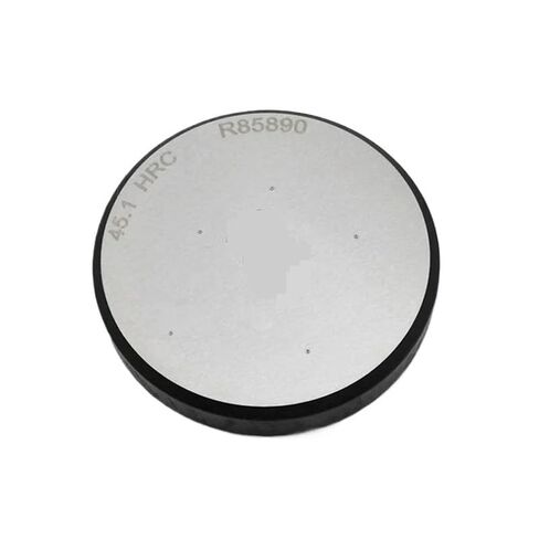 اختبار الصلابة Φ60mm كتلة الصلابة القياسية من روكويل HRA/HRB/HRC كتلة اختبار المعايرة (مقياس 55-60HRC C) in Kuwait