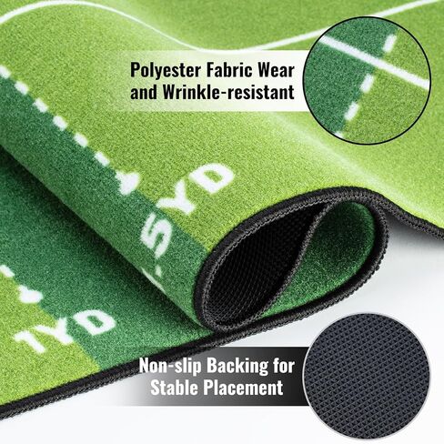 Honma Golf Putting mat with Distance Marker,26in X 9ft Golf Putting Green Indoor for Training fit for Home,Office & Outdoor in Kuwait