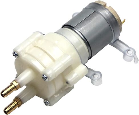 Fielect 5-12V Self Priming Diaphragm Pump Motor Shock Absorption Water Pumps DC Diaphragm Pump 5mm Copper Mouth R385 with JST Wire in Kuwait