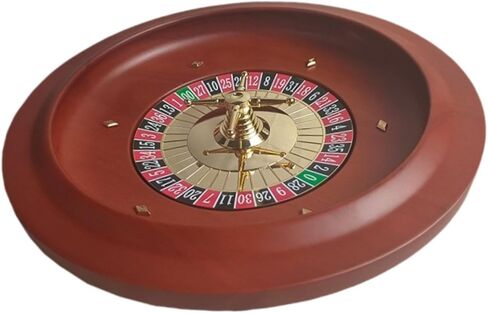 Roulette Game, Wooden Roulette Wheel, Creative Wooden Roulette for Family Night Game Bar Parties, in Kuwait