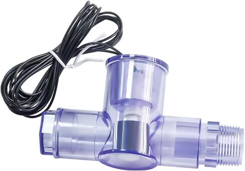 DSY SS4 مفتاح تعويم مكثف أزرق شفاف مع محول 3/4 بوصة ومفتاح تعويم بسلك تيار متردد بطول 6 أقدام in Kuwait
