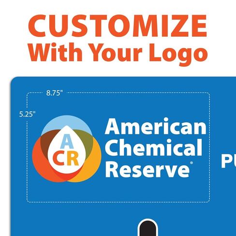 Custom Logo Clean & Sweep 5S Shadow Board/Mobile Cart Broom Holder, 68" x 30" Board, 5S Cleaning Station - with Broom and Dustpan Set Included, Made in The USA by AccuformNMC in Kuwait