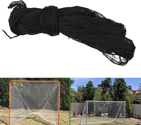 Baseball Backstop Net, HDPE Woven Impact Sports Netting, Tear Proof Training Net with Lock Stitched Rope Edges, Ideal for Hockey, Soccer, Football, Basketball, Lacrosse, Softball in Kuwait