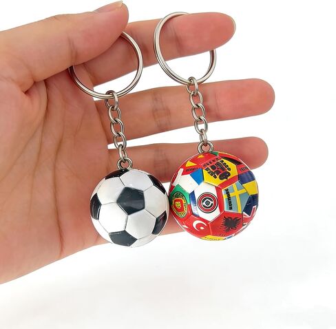 2PCS كرة القدم المفاتيح كأس العالم تصميم 2026 كرة القدم الكرة المفاتيح وكرة القدم المفاتيح كرة القدم الملحقات للرجال 2026 كرة القدم سلاسل المفاتيح حقيبة الظهر سحر الرياضة كرة القدم كأس سلاسل المفاتيح، هدايا كرة القدم in Kuwait