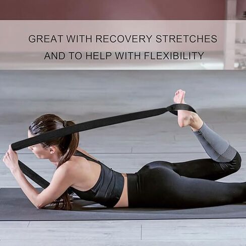 Yoga Mat Straps for Carrying, Adjustable Durable Yoga Mat Sling Organizer, Carrying Large Mats, Black (Mat Not Included) in Kuwait