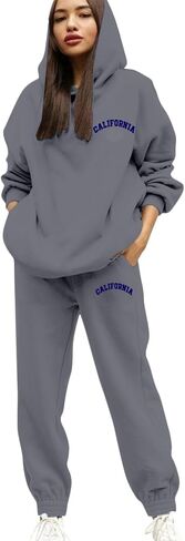 Sweatsuits النساء 2 قطعة الزي هوديس البلوز رياضية Sweatpant بدلة رياضية الخريف الشتاء صالة Jogger السفر الزي in Kuwait
