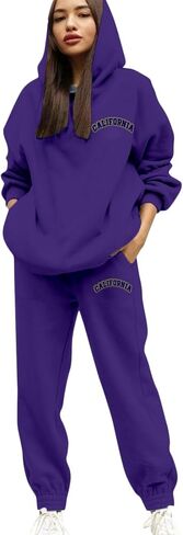 Sweatsuits النساء 2 قطعة الزي هوديس البلوز رياضية Sweatpant بدلة رياضية الخريف الشتاء صالة Jogger السفر الزي in Kuwait