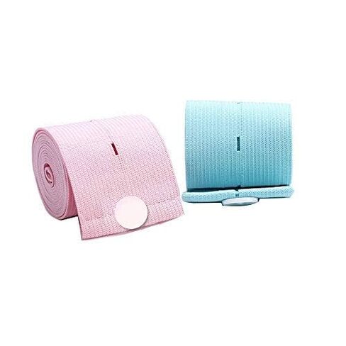 Fetal Monitoring Belts - Pink/Blue Polyester, 2.58 Inch x 48 Inch, (R-I-01) in Kuwait