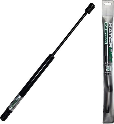 Hatchlift Products Gas Spring Strut 17" x 80 lb/352N – Heavy Duty Gas Strut Lift Support for RV Bed, Boat Hatch, Tanning Bed Shock, Heavy Lid, Door, Car, Camper Shell, Storage Box, Cabinet, Toolbox in Kuwait