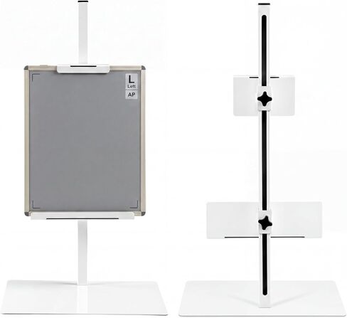 Zonon Lateral X-Ray Cassette Holder Table Top Adjustable Height DR Panel Stand for Cross-table Radiology - Fits Xray Machine Cr/dr & Grid Receptors - Heavy Duty Steel, Non-slip Clamps in Kuwait