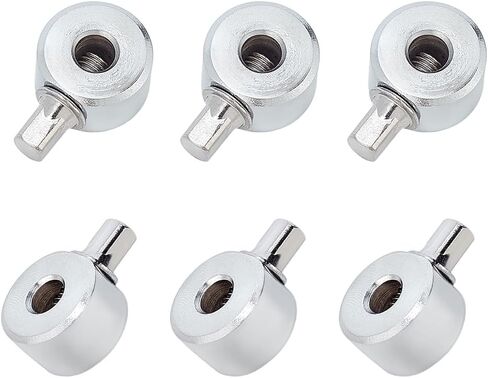 WADORN 6Pcs Steel Counterweight Snare Weight Drum Accessory Kit Drum Beater Holder Musical Instrument Hardware Bass Drums Pedals for Adjustable Bass Drums Pedal Beater Parts Accessories in Kuwait