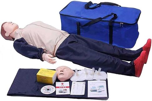 مجموعة تدريب دمية عرض CPR، مجموعة عارضة أزياء لتدريب البالغين لكامل الجسم، نموذج تدريب ضغط الصدر، دمية إنعاش الإسعافات الأولية للفصل الدراسي أو مركز الأبحاث in Kuwait