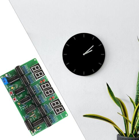 Precise 6 Digit Electronic Clock Training Set for Soldering Practice and Lab Equipment Assembly Digital Clock Kit in Kuwait