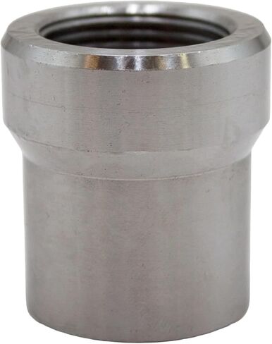 EWO 1.25" Right-Hand Tube Adapter 1.5" ID Weld-In Bung 12 TPI for Suspension Links in Kuwait