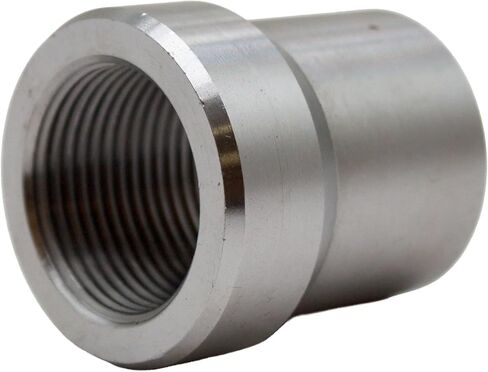 EWO 1.25" Right-Hand Tube Adapter 1.5" ID Weld-In Bung 12 TPI for Suspension Links in Kuwait