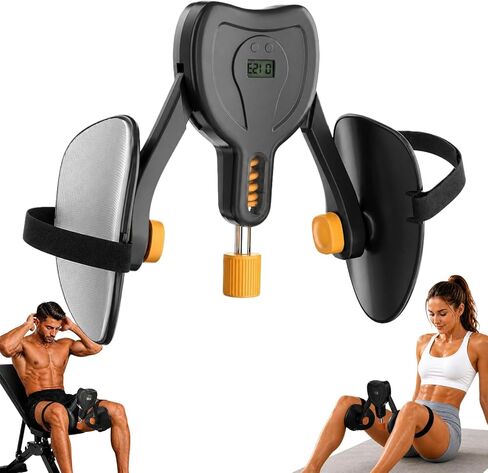 Kegel Trainer Pro for Men, 22-110LBS Adjustable Pelvic Floor Trainer Inner Thigh Exerciser, Core Trainer, Hip Trainer with EVA Pads for Home Gym Workout in Kuwait