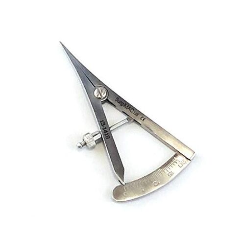SurgiMac Dental Castroviejo Caliper، 0-20 مم مستقيم، 3.25 بوصة، أداة جراحية ممتازة in Kuwait