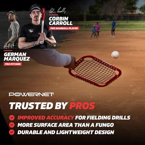 مضرب PowerNet Precision Bat، Flyball Pop Fly Groundball، مدرب البيسبول الناعم سهل الاستخدام لمساعد المدربين، استبدال مضرب Fungo، تدريب فعال لجميع المواقف in Kuwait