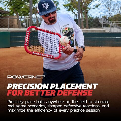 مضرب PowerNet Precision Bat، Flyball Pop Fly Groundball، مدرب البيسبول الناعم سهل الاستخدام لمساعد المدربين، استبدال مضرب Fungo، تدريب فعال لجميع المواقف in Kuwait