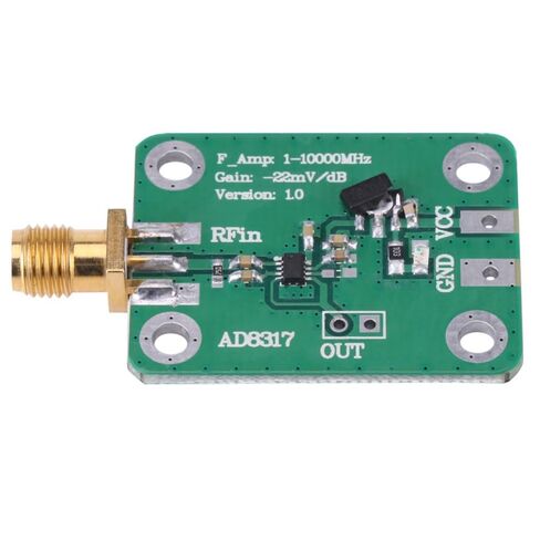 AD8317 مضخم لوغاريتمي 1M-10000MHz -55dBm إلى 0dBm نطاق الكشف - وحدة عداد الطاقة لقياس الإشارة والتحكم التلقائي في الكسب in Kuwait