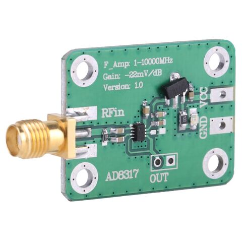 AD8317 مضخم لوغاريتمي 1M-10000MHz -55dBm إلى 0dBm نطاق الكشف - وحدة عداد الطاقة لقياس الإشارة والتحكم التلقائي في الكسب in Kuwait