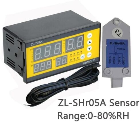 ZL-7918A، التيار المتناوب 100-240 فولت متعدد الوظائف جهاز التحكم بدرجة الحرارة والرطوبة الأوتوماتيكي، جهاز تحكم بحاضنة البيض أفضل من XM-18 in Kuwait