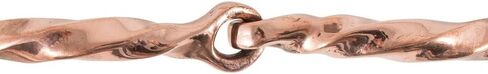 FES Elite Copper Slow Twist Half Cheek Horse Bit Improved Horse Communication | Alleviates Tongue Pressure | Promotes Salivation | Ideal for Equestrian Training in Kuwait