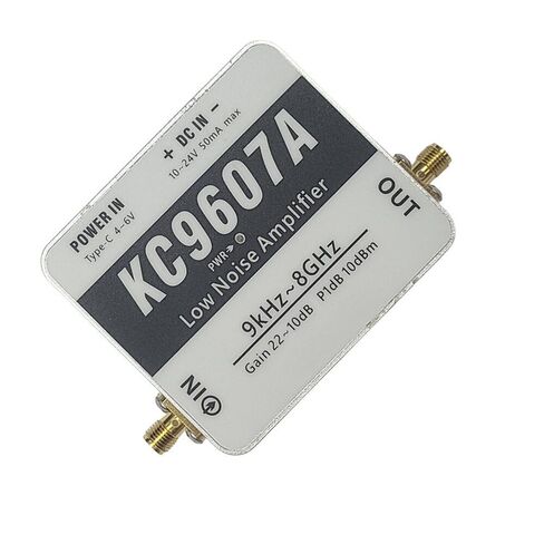 Spectrum Analyzers for KC9607A Ultra-Low Frequency Wideband Low-Noise Amplifier Module 1kHz-8GHz 20dB Gain Near-Field Probe/Dedicated LNA（Color:Black in Kuwait