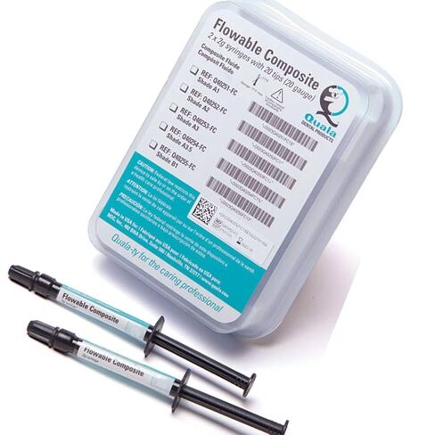 Quala Q40255 Flowable Dental Composite Syringes B1 2/Pk 2gm in Kuwait