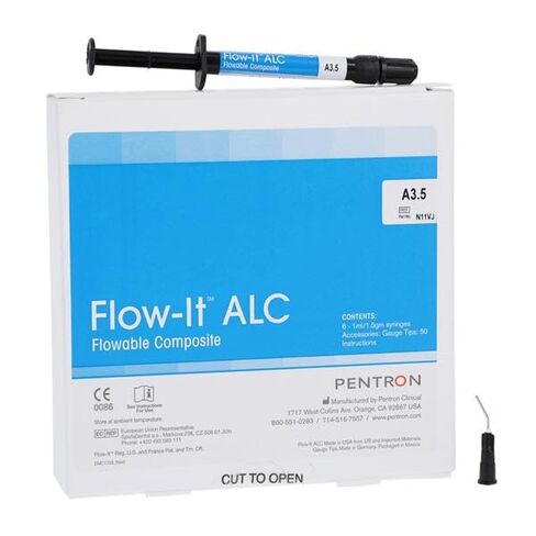 Pentron N11VJ Flow-It Flowable Dental Composite A3.5 حزمة قيمة in Kuwait
